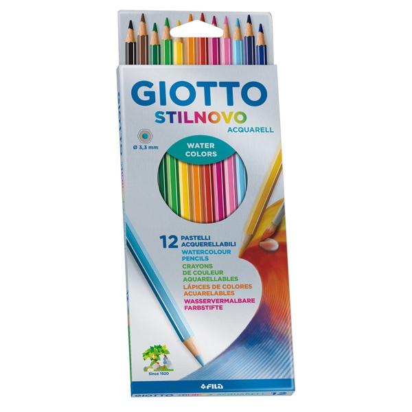 Pastelli Giotto Stilnovo. Scatola 36 matite colorate