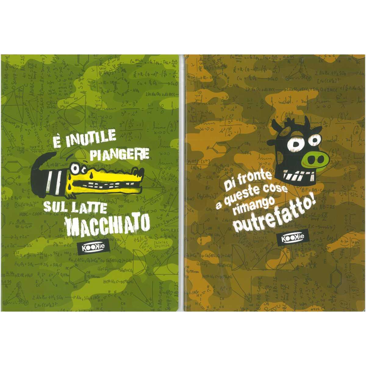 Maxi quaderno kookie rigo 1r