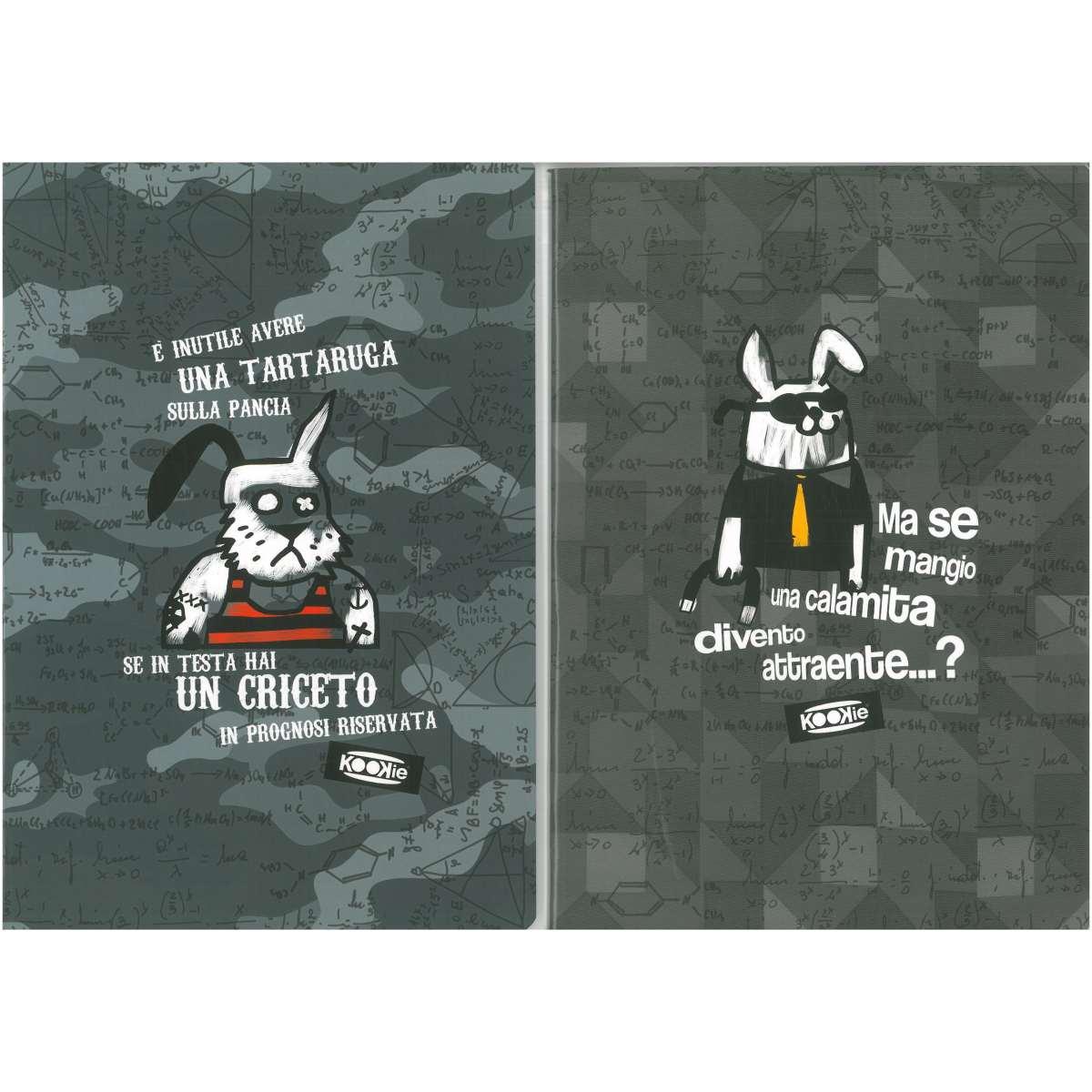 Maxi quaderno kookie rigo 1r