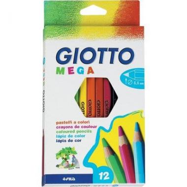 Giotto colori pastelli mega 12