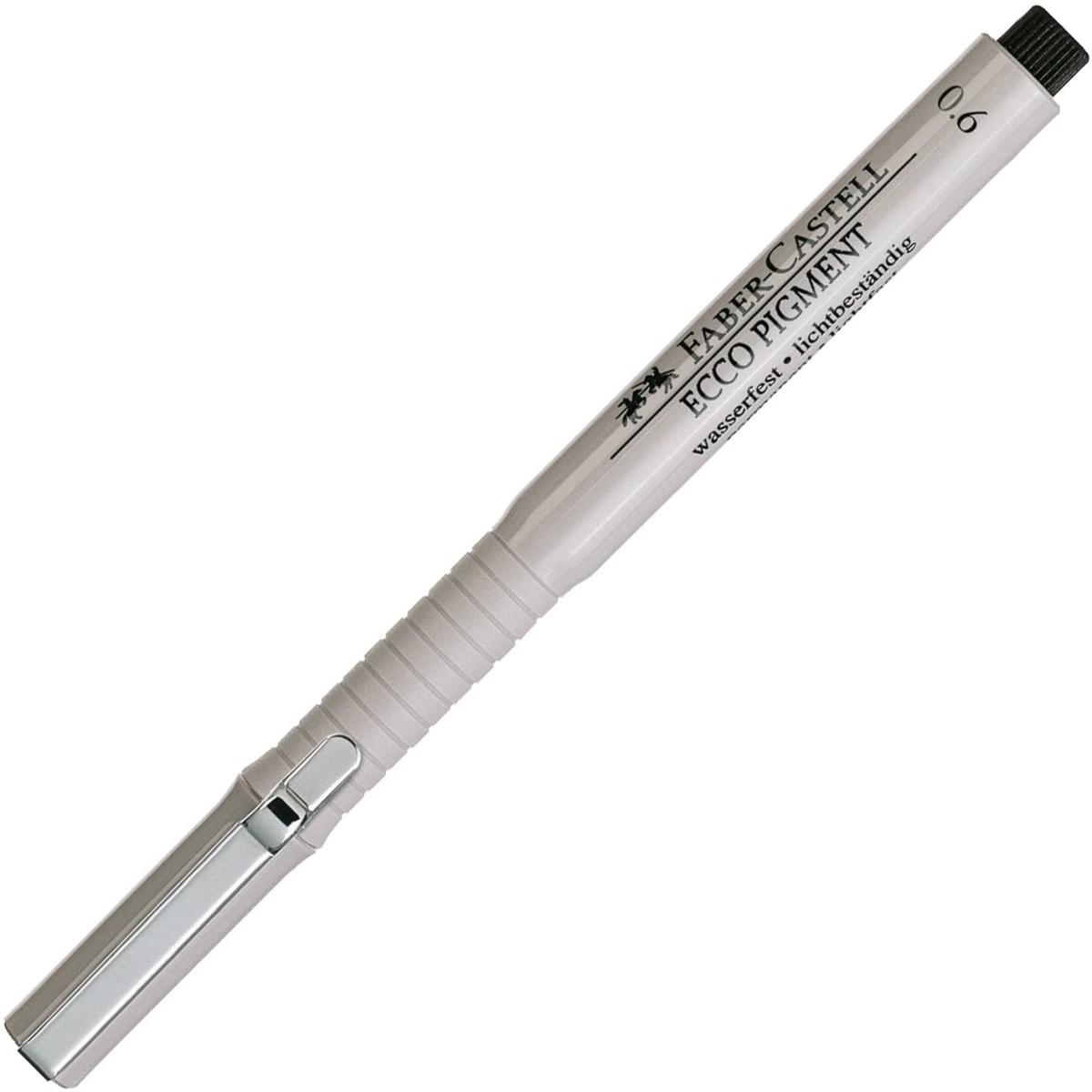 Penna ecco-pigment 0,6 faber-castell