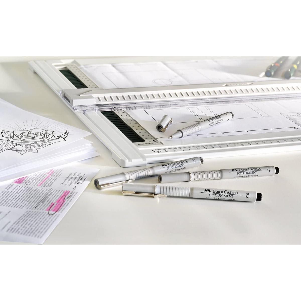 Penna ecco-pigment 0,6 faber-castell