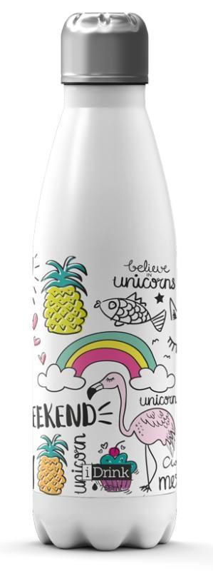 Bottiglia termica unicorno 750 ml