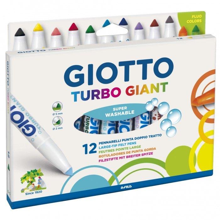 Giotto 12 pennarelli turbo giant