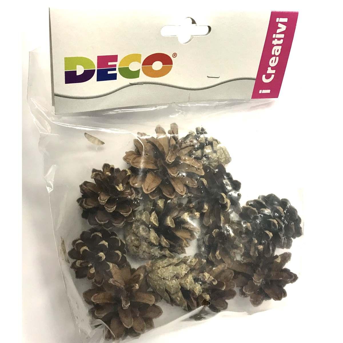Pigne decorative set 12 pz