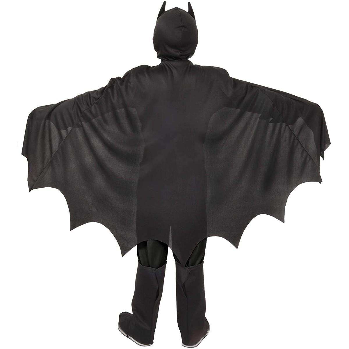 Costume batman c/muscoli nero 8/10