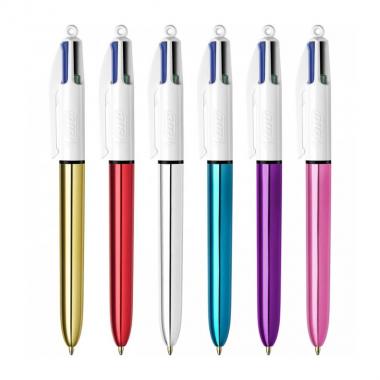 Penna multicolor bic 4 colours shine