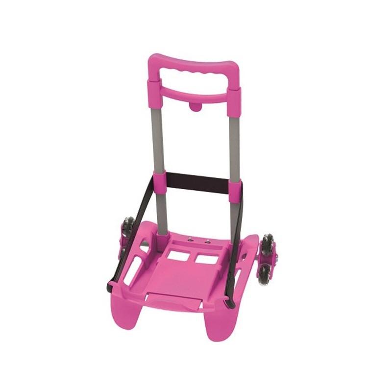 Trolley sj gang 3 ruote colore rosa