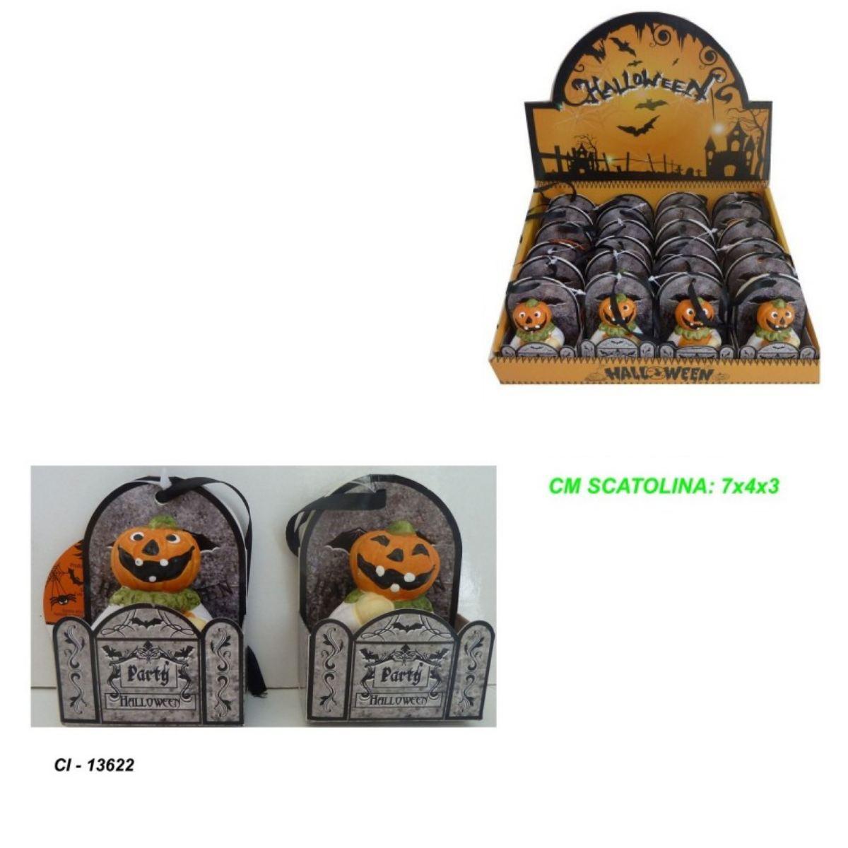 Scatolina lapide con soggetto halloween