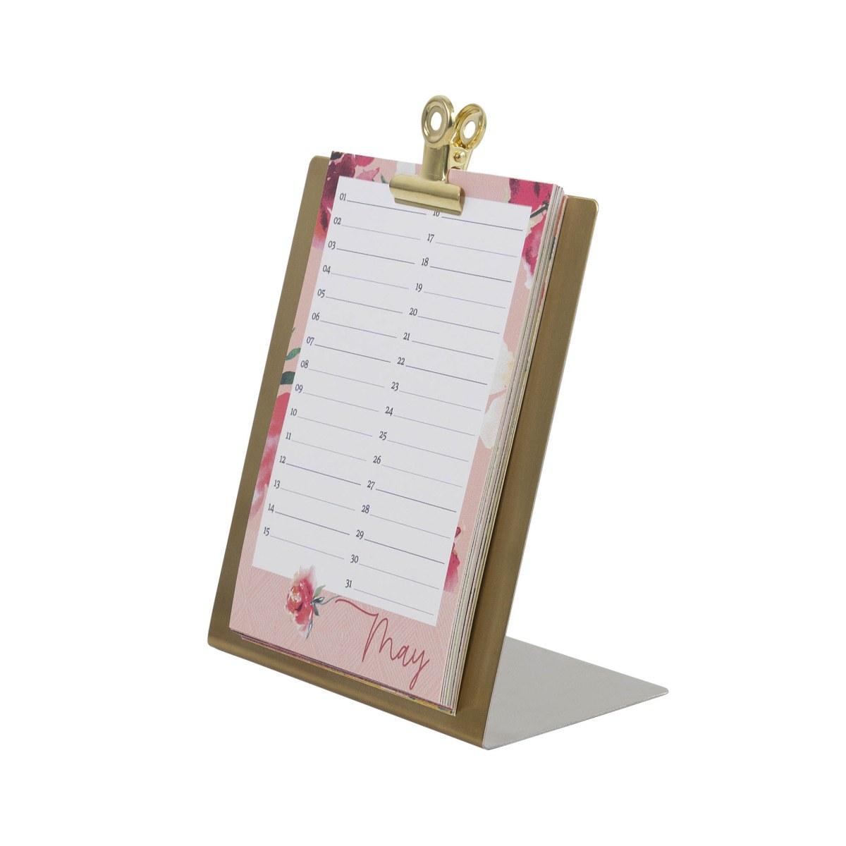 Calendario da tavola non datato artebene