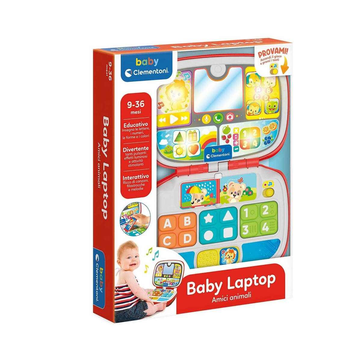 Laptop animali amici baby clementoni