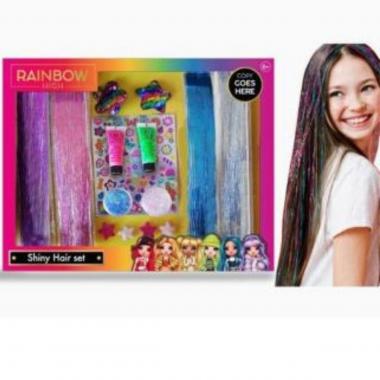 Rainbow high shiny hair set