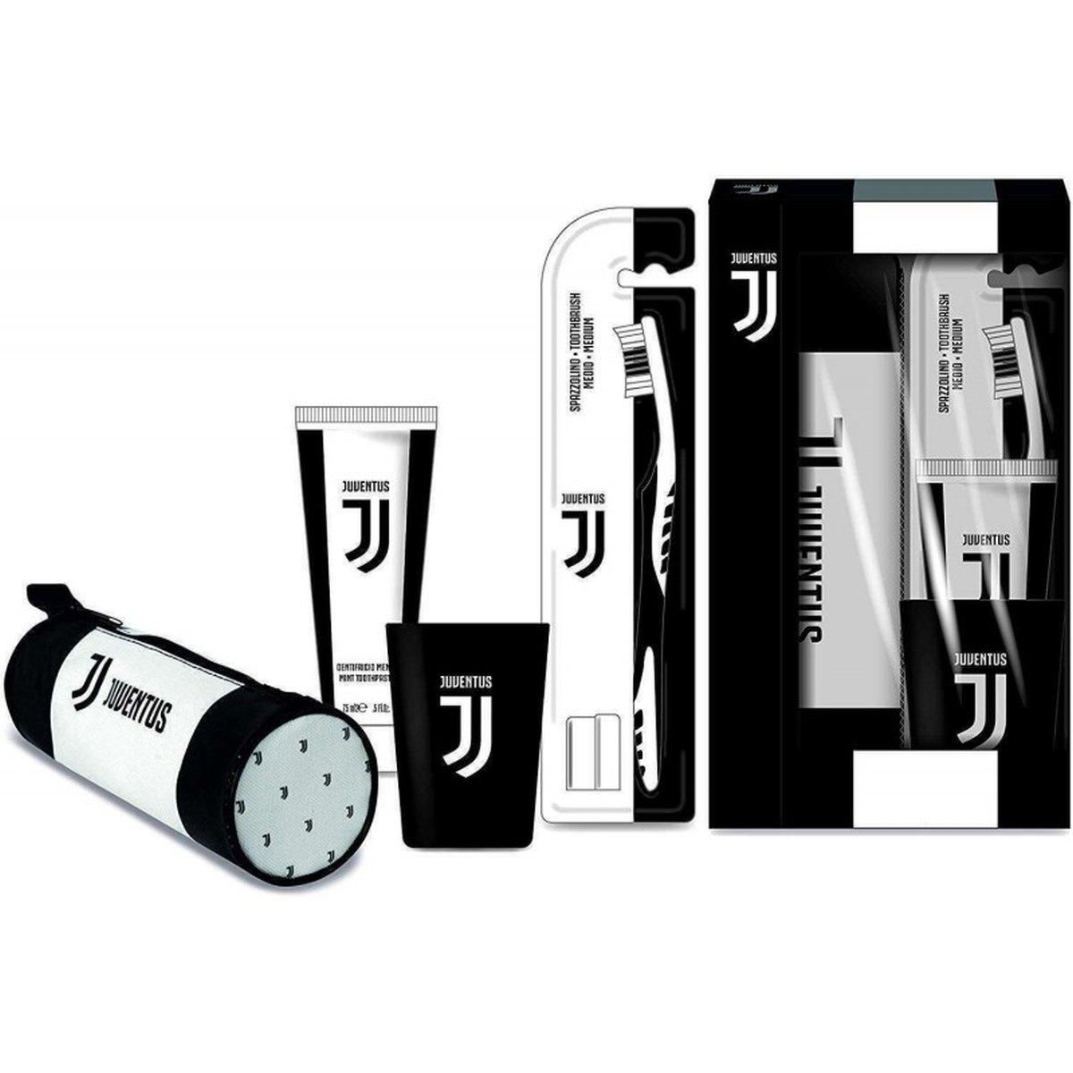Juventus Juventus gift set confezione regalo spazzolino dentifricio  bicchiere astuccio 46751 8029241128917