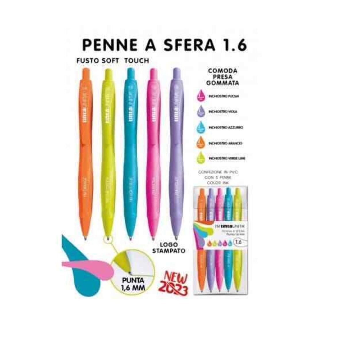 legami Kit penne multicolor + penne glitterate : : Cancelleria e  prodotti per ufficio