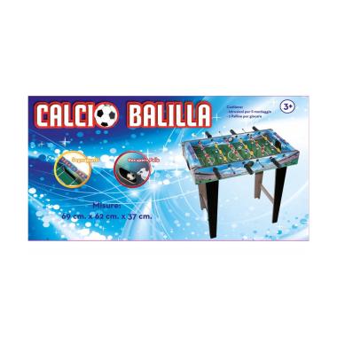 Calcetto con gambe in legno