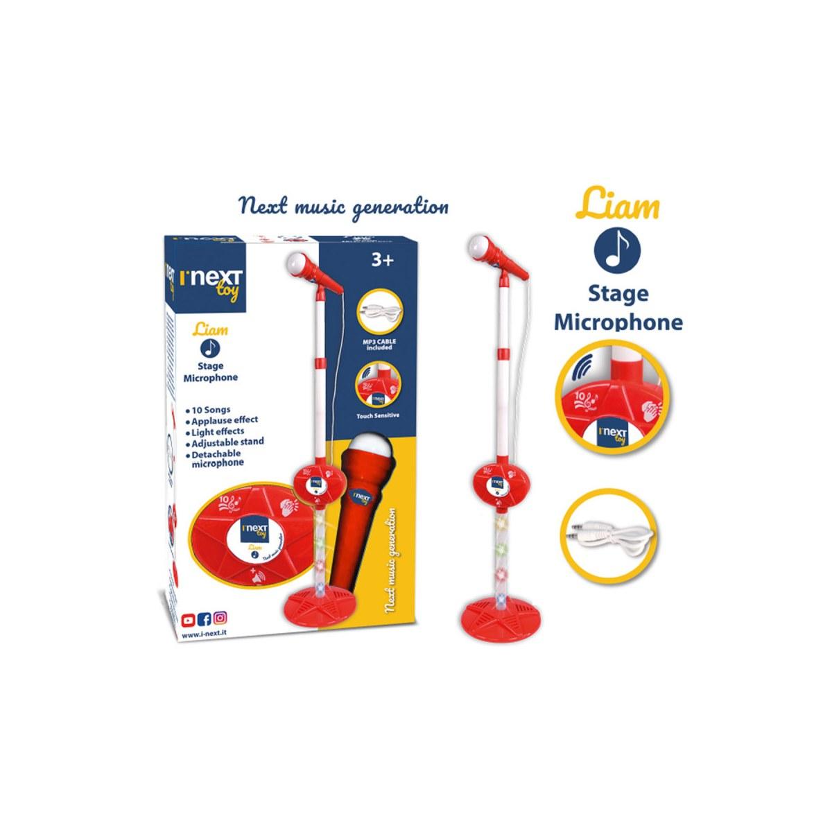 Microfono palcoscenico mp3 liam red