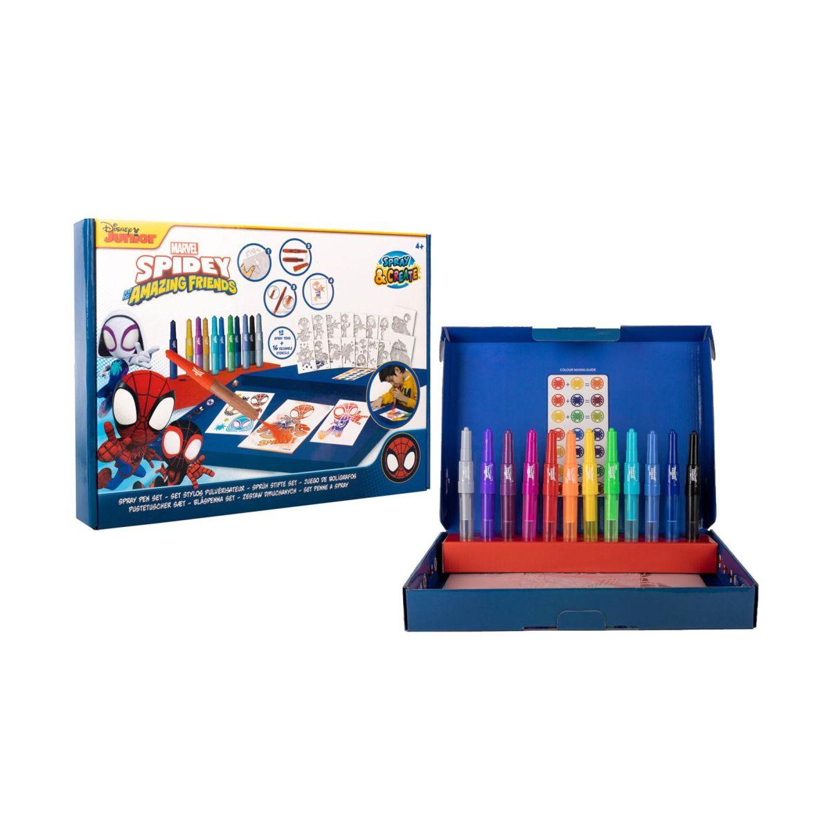 Spidey spray pen set deluxe