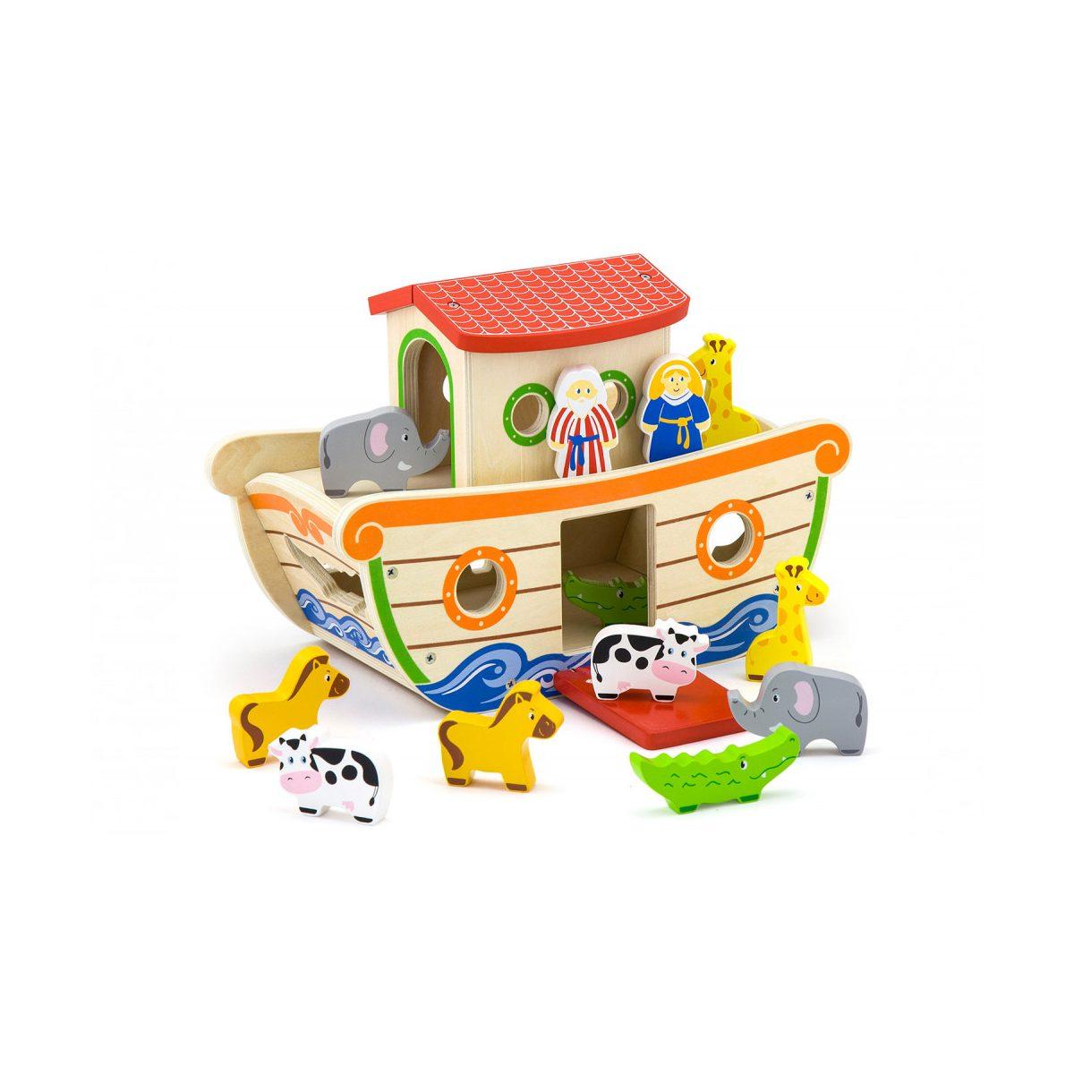 Arca di noe' con incastri in legno