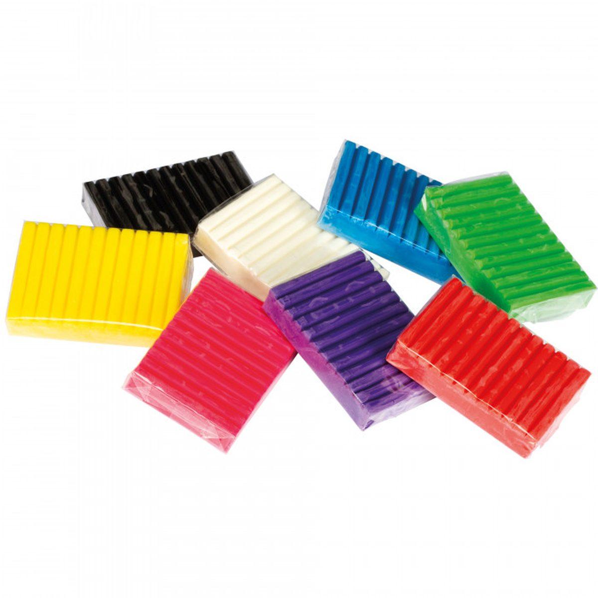 Pasta da modellare giotto pongo gr. 33x8 colori classici fila