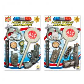 Costume da agente di polizia per bambini Kit di gioco di ruolo con  poliziotto Dress Up Costume Accessori