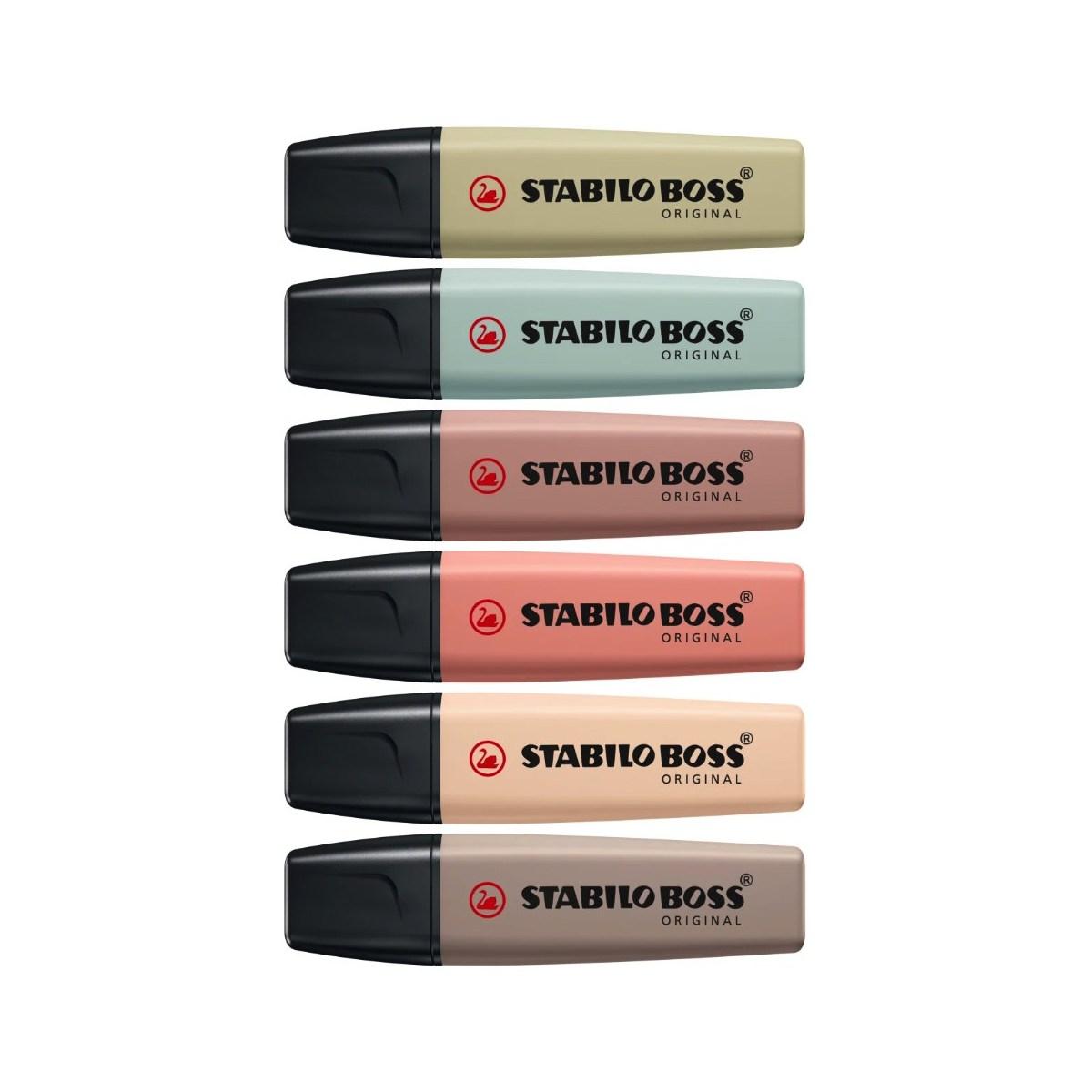 Evidenziatore stabilo boss nature colors