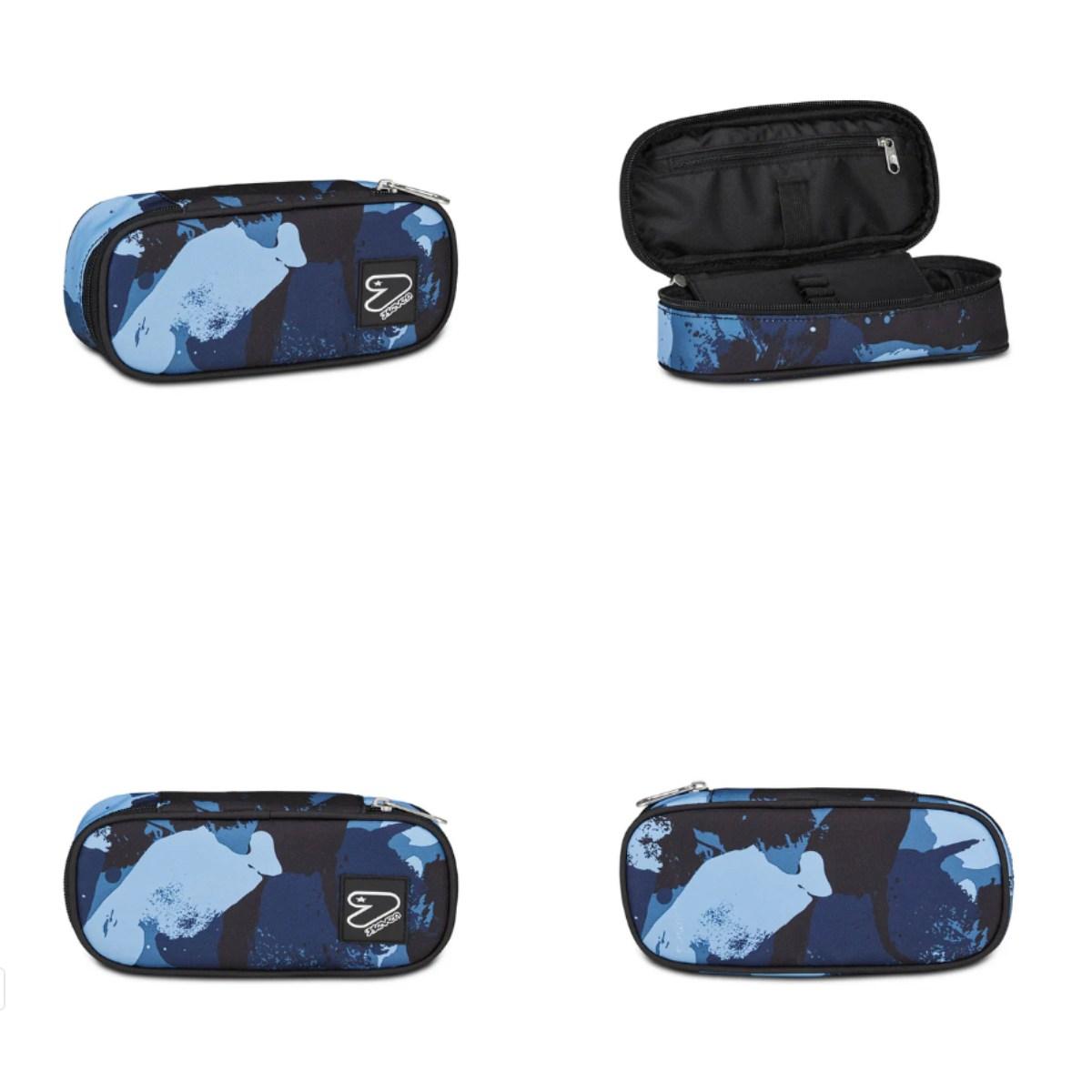 Portapenne seven round plus - the double grey spot