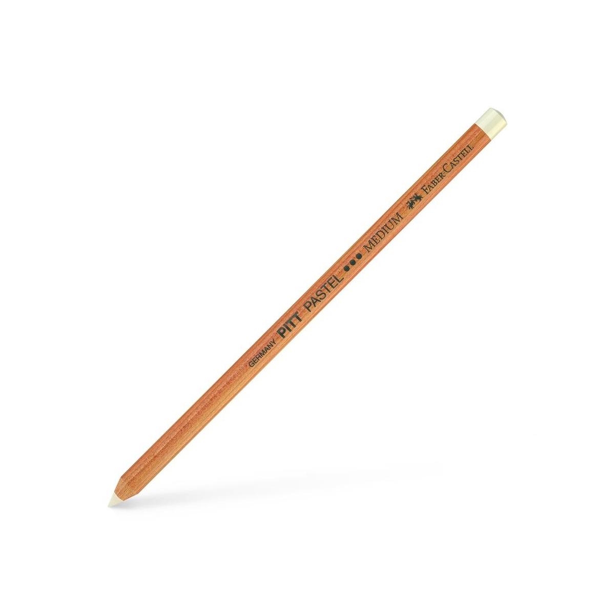 Matita di creta bianco media faber castell