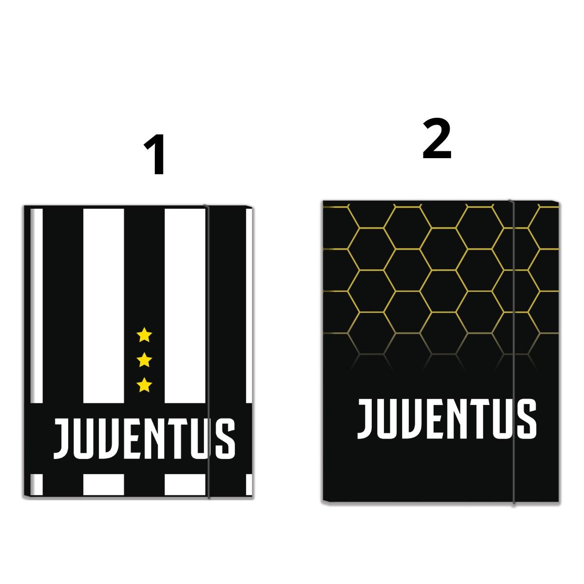 Cartella con  elastico  juventus