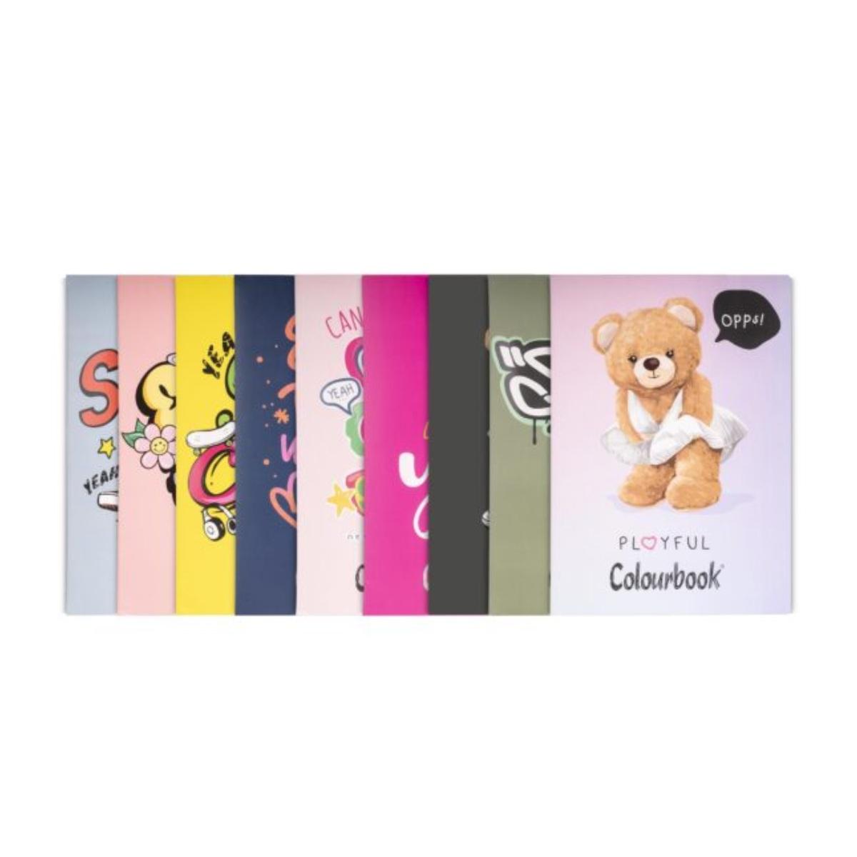 Maxi quaderno a4 funny and bears rigatura c