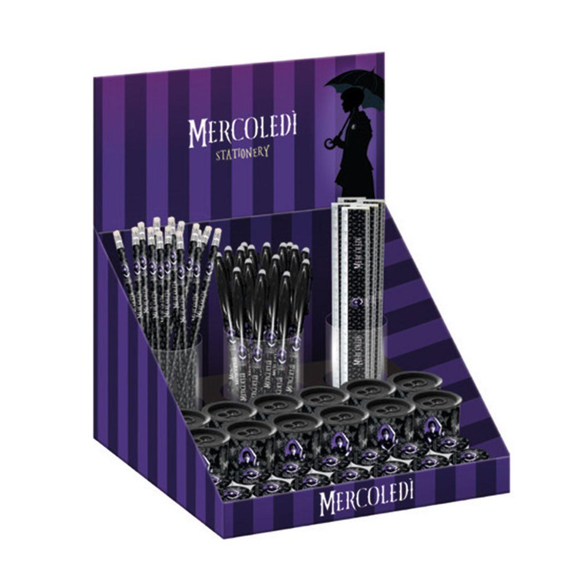 Matita con topper gomma mercoledi'