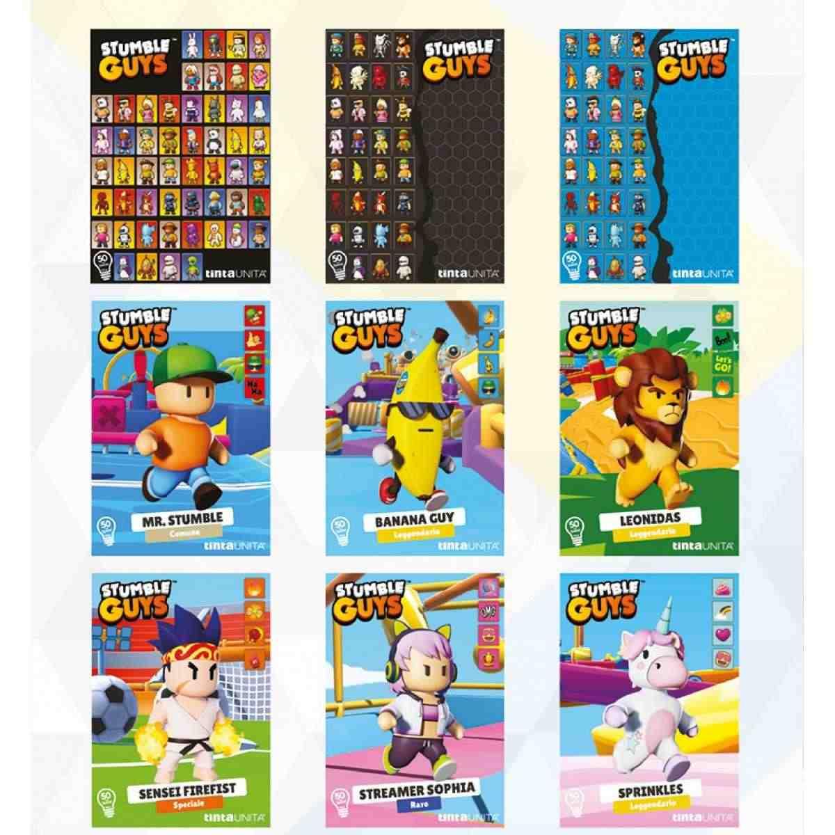 Maxi quaderno stumble guys