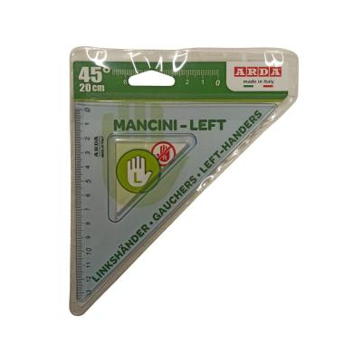 Squadretta per mancini cm 20/45° - arda