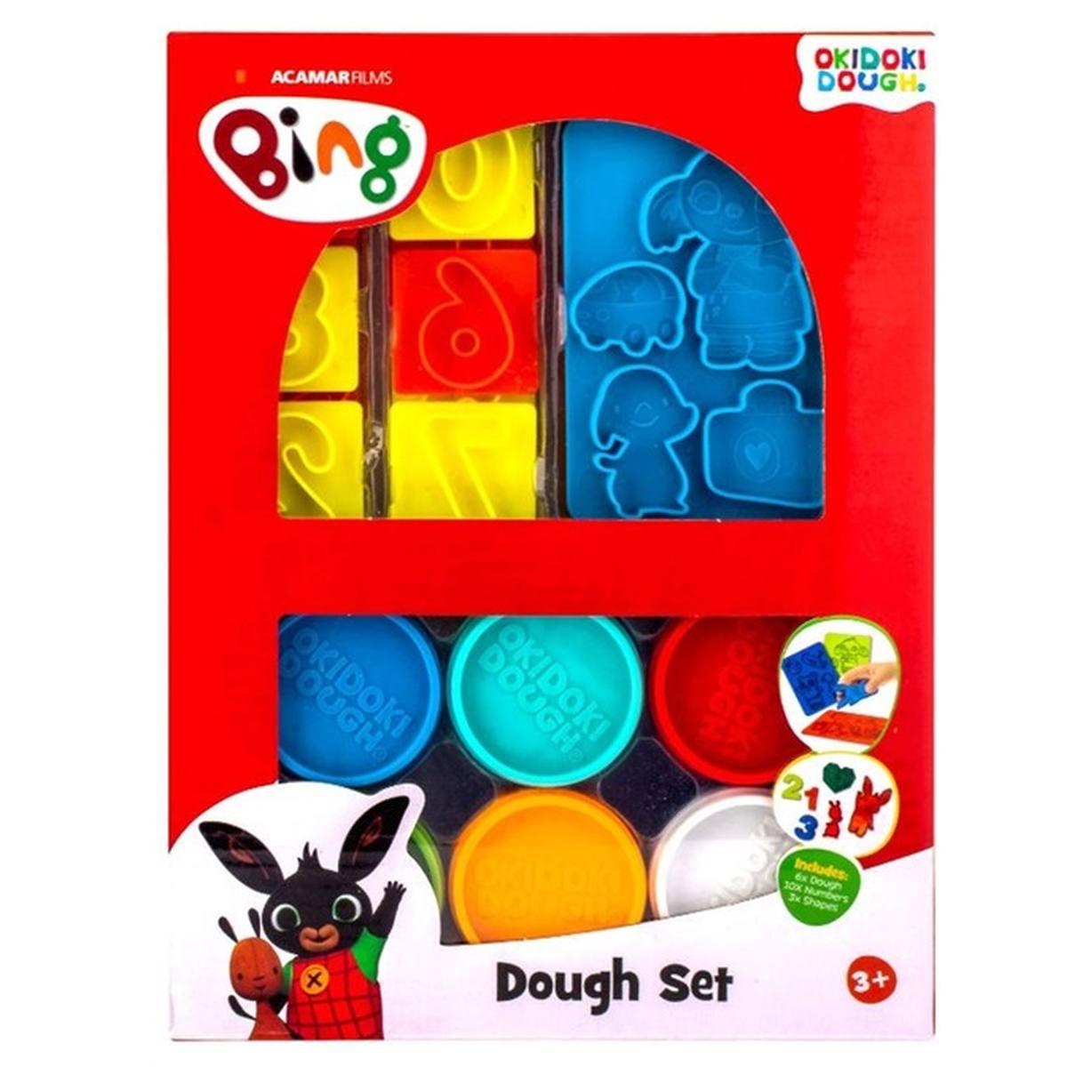 Bing pasta da modellare vasetti 6 pz+formine