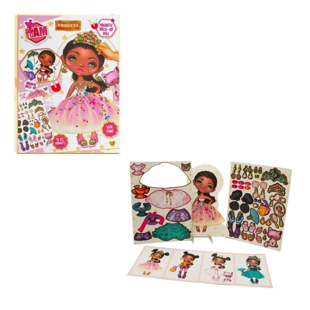 I am doll vestiti e accessori magnetici
