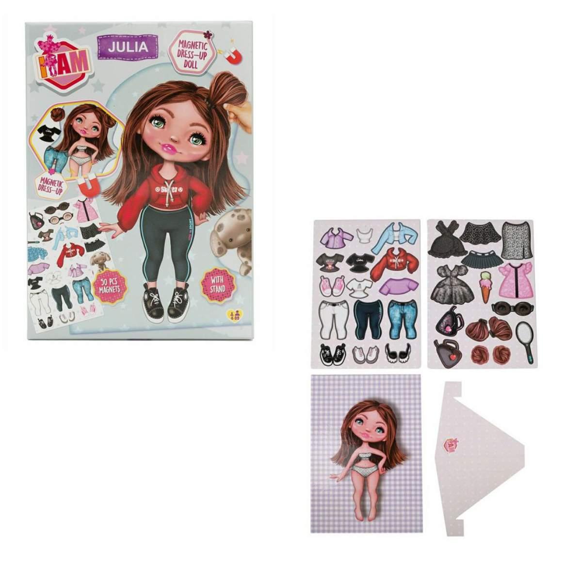 I am doll vestiti e accessori magnetici