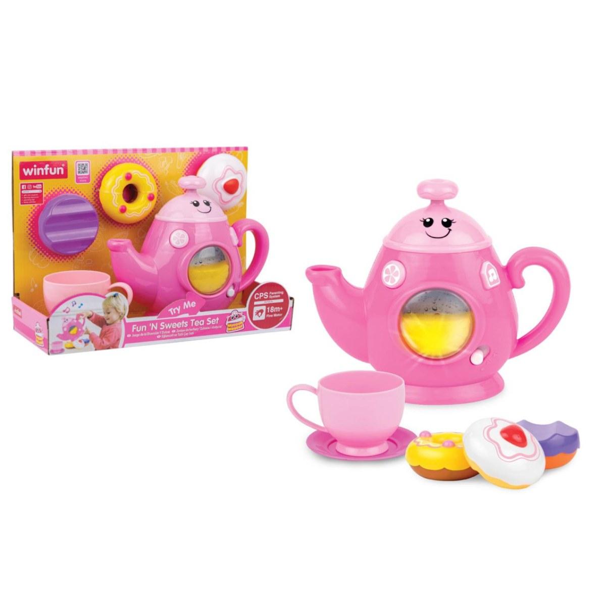 Teiera chiacchiere golose luci e suoni