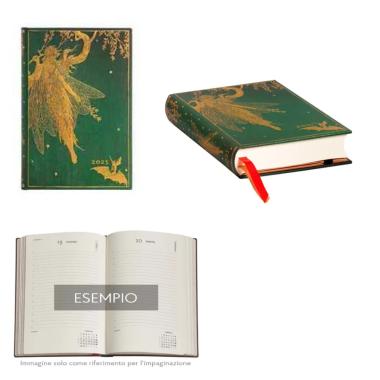Agenda paperblanks 2025 la fava oliva 12 mesi giornaliera mini 9,5x14 cm