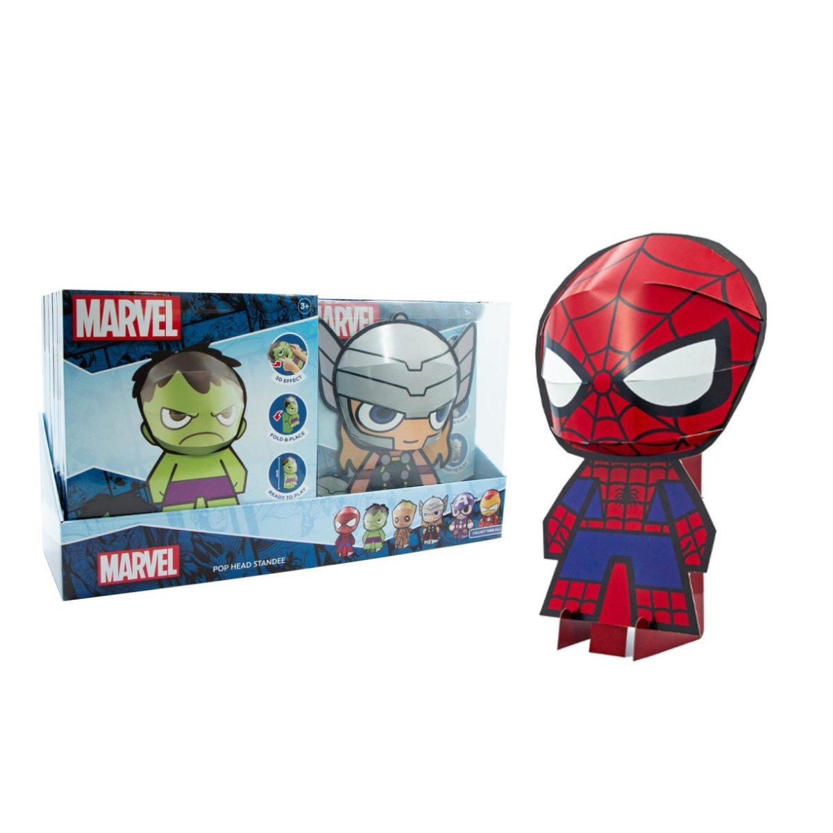 Pop testa 3d 30 cm marvel