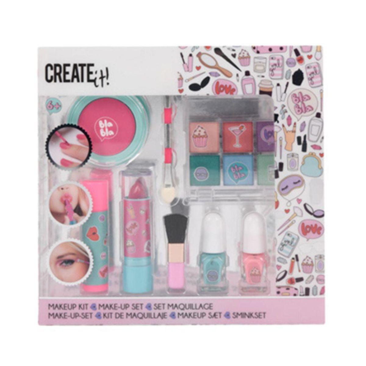 Create it set ombretti e smalti pink
