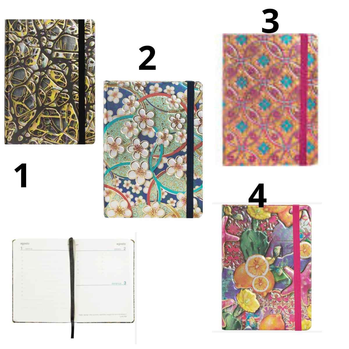 Comix glam agenda 12 mesi 2025 giornaliera mini