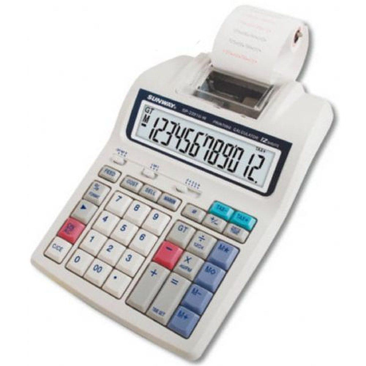 Calcolatrice scrivente 12 cifre royal office sp-2201 ii