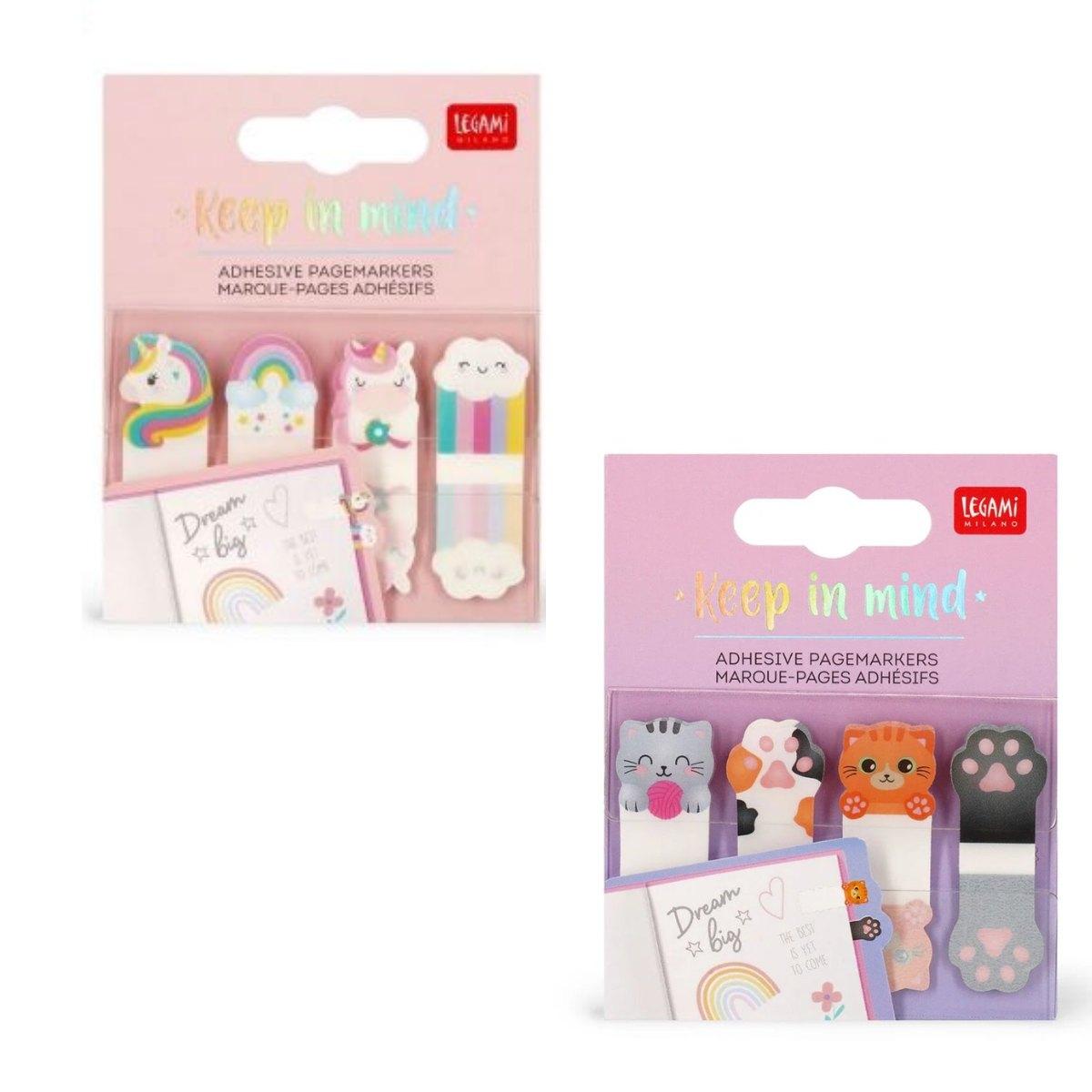 Segnapagina adesivi scrivibili e removibili legami