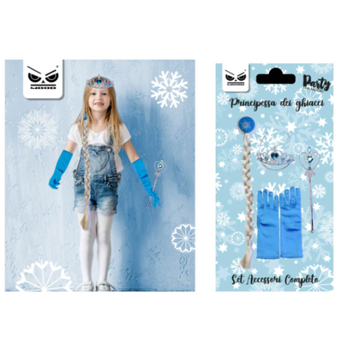 SET PRINCIPESSA DEI GHIACCI ACCESSORI COMPLETO<br />