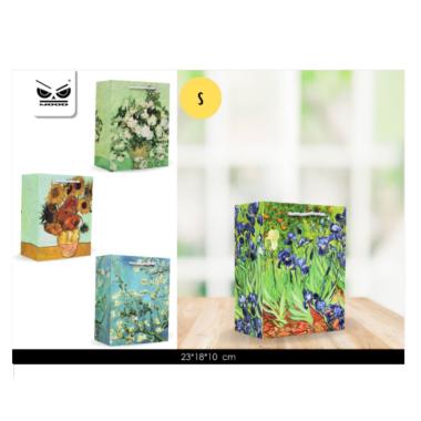 SACCHETTO QUADRO FLOWERS MIS. S<br />