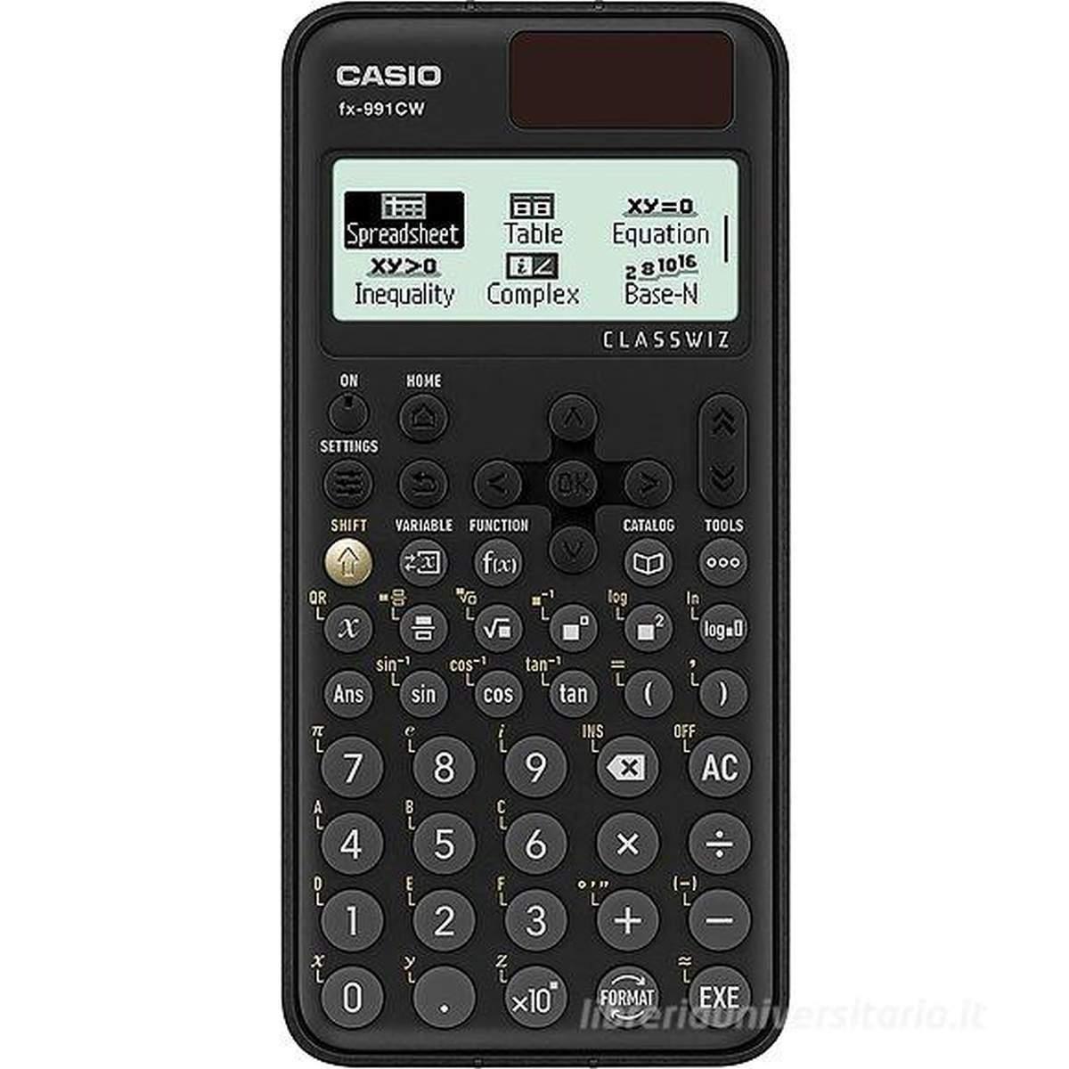 Calcolatrice casio scientifica fx991cw