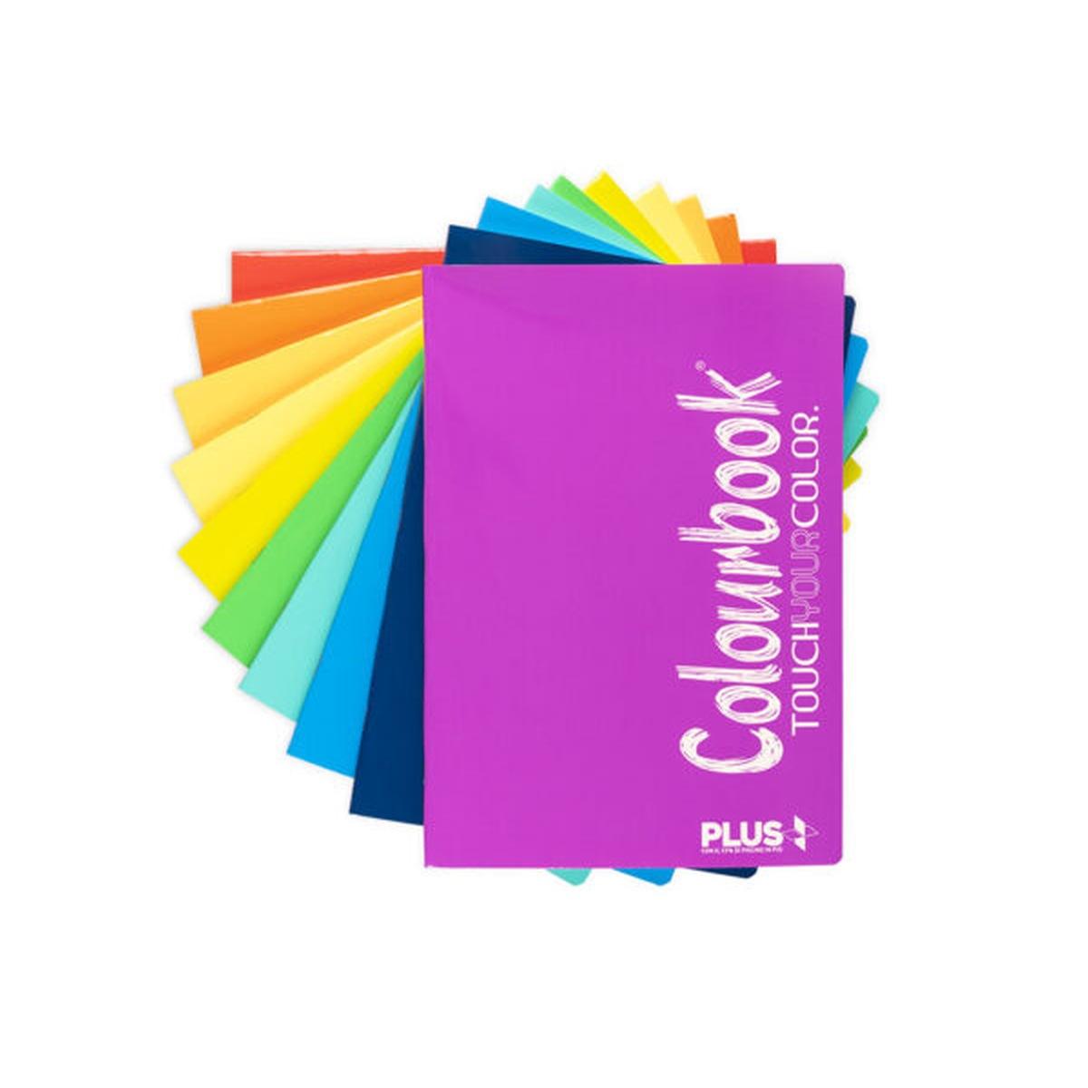 Maxi quaderno a4 colourbook plus colori fluo