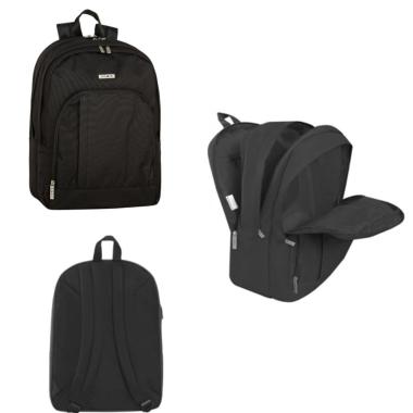 Zaino scuola 3 scomparti monocolore comix