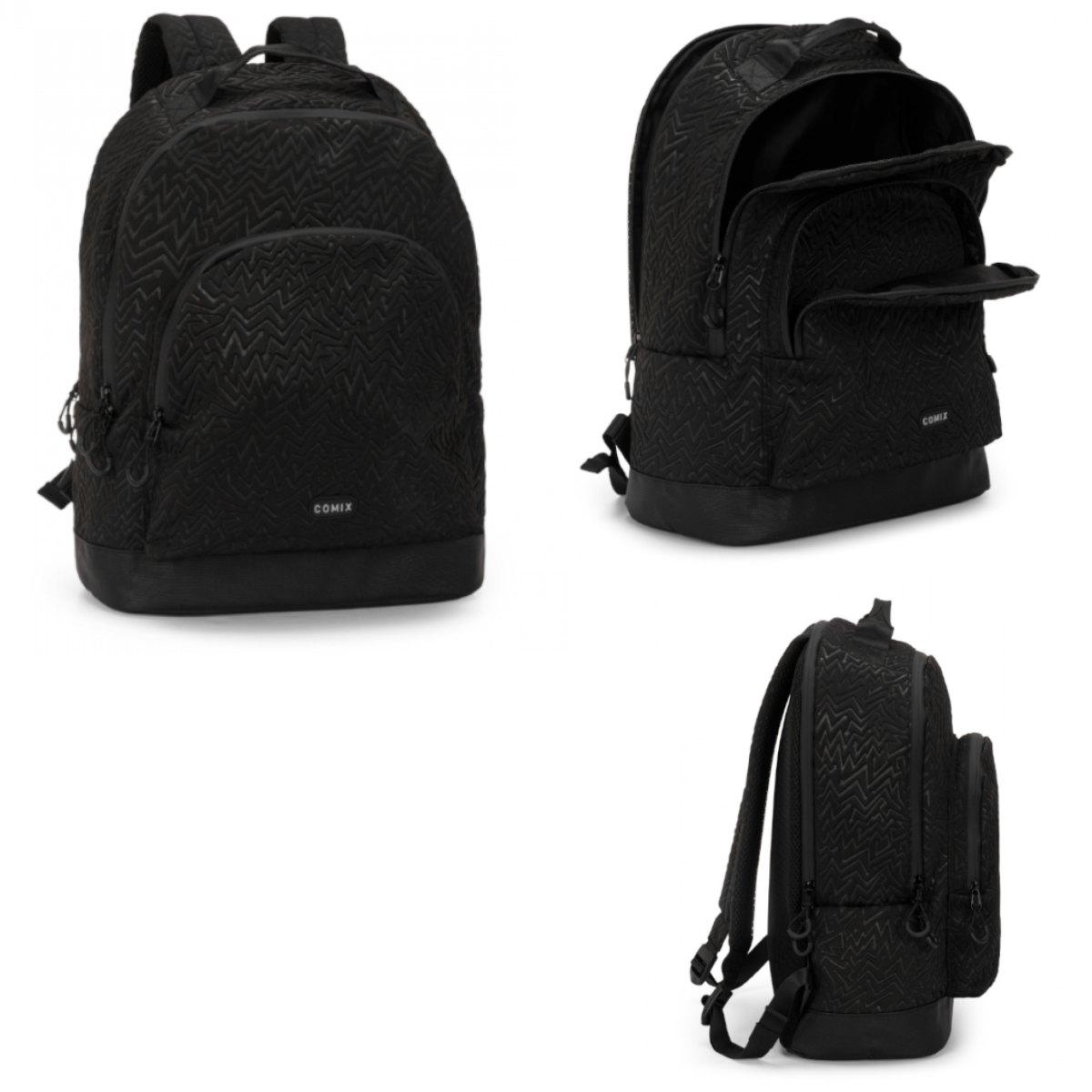 ZAINO ORGANIZZATO GRAPHIC COMIX SPECIAL NERO<br />