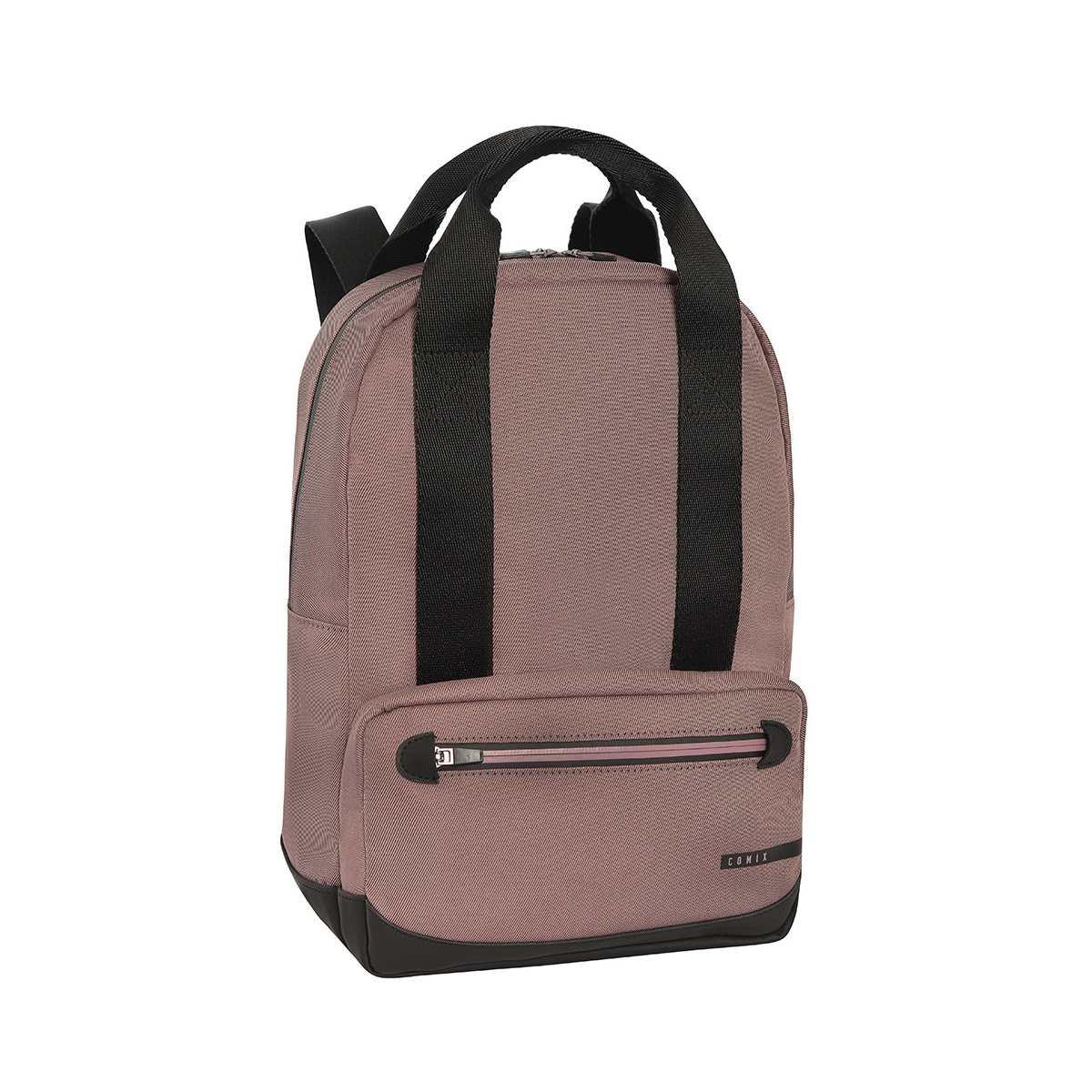 Tote backpack comix campus woman mauve pink