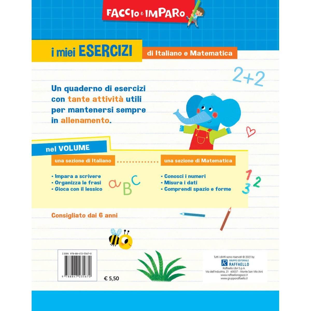 I miei esercizi di italiano e matematica